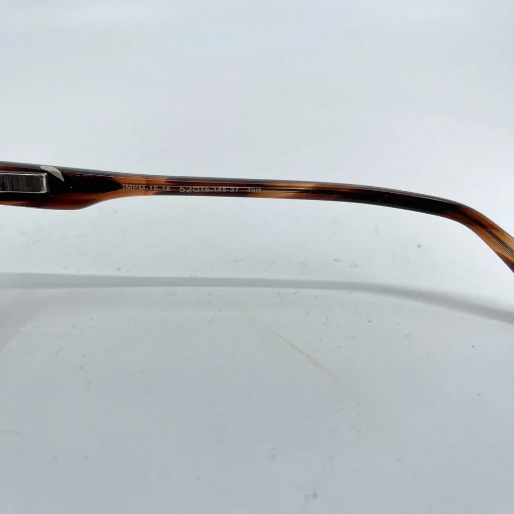 IMPRESSION IMPM-15-16 Brown‎ Mens Rectangle Full Rim Eyeglasses 52-16-145 H7214